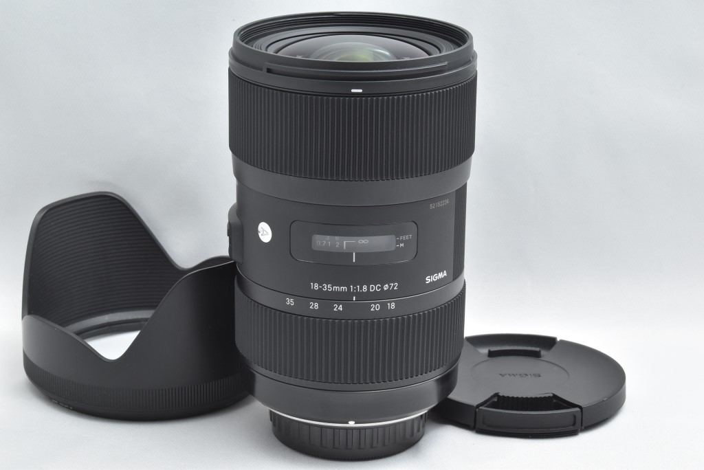 SIGMA 18-35mm F1.8 DC Art Pentax Kマウント Mint SIGMA for PENTAX K Mount 18-35mm F1.8 DC HSM Art from JAPAN